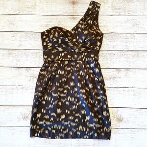 4/$20 BCBGeneration Black one shoulder dress Sz 4